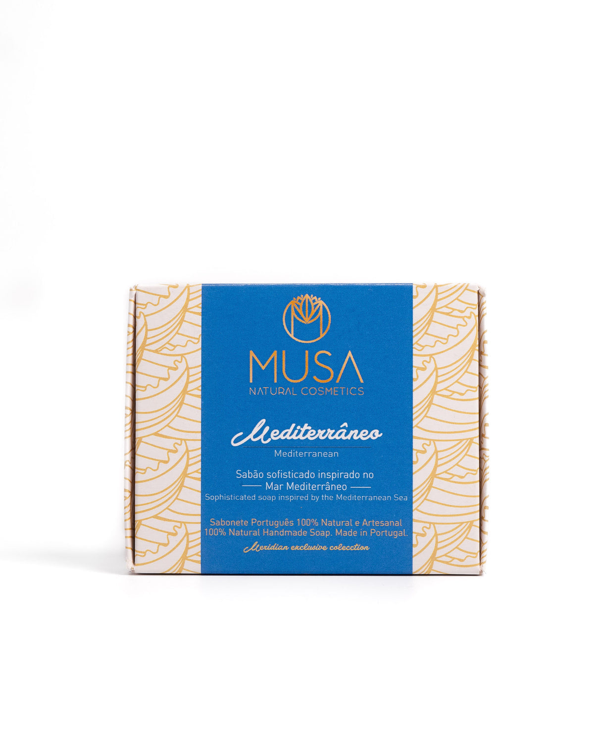 Sabonete Artesanal Mediterrâneo — Edição Exclusiva | 100% Natural | MUSA