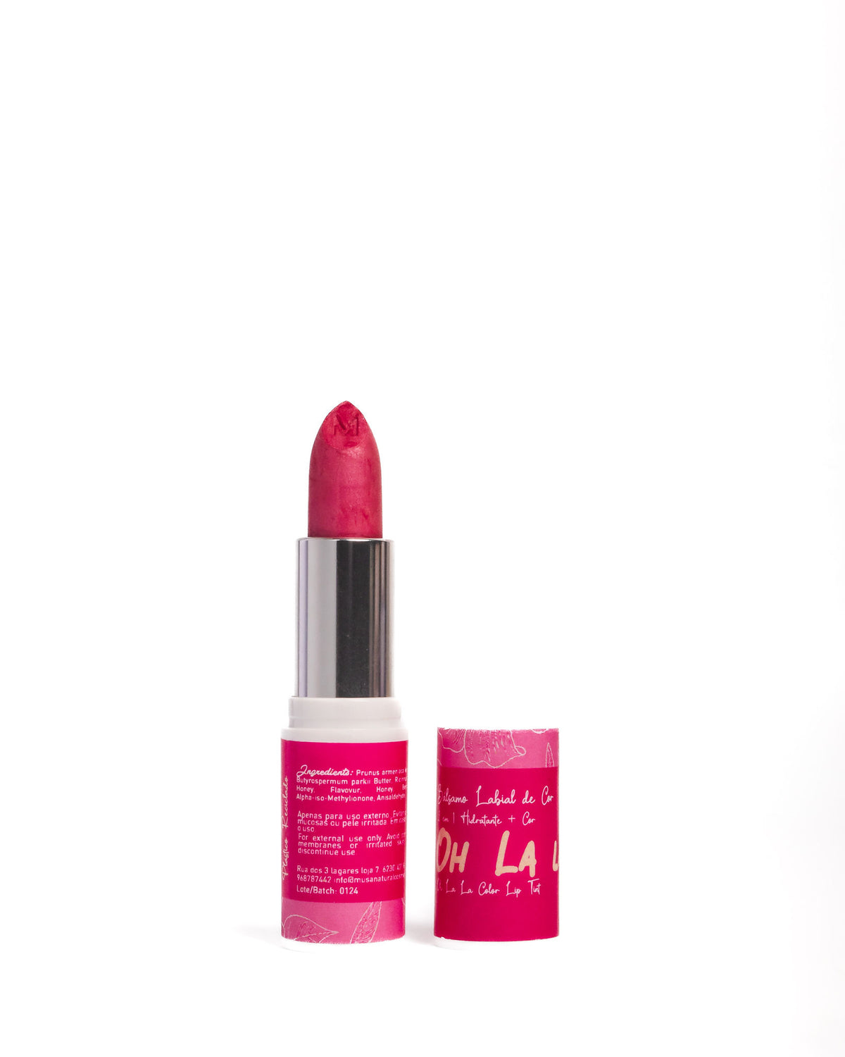 Bálsamo Labial de Cor 2 em 1 — Hidratante + Cor | Recarregável | MUSA