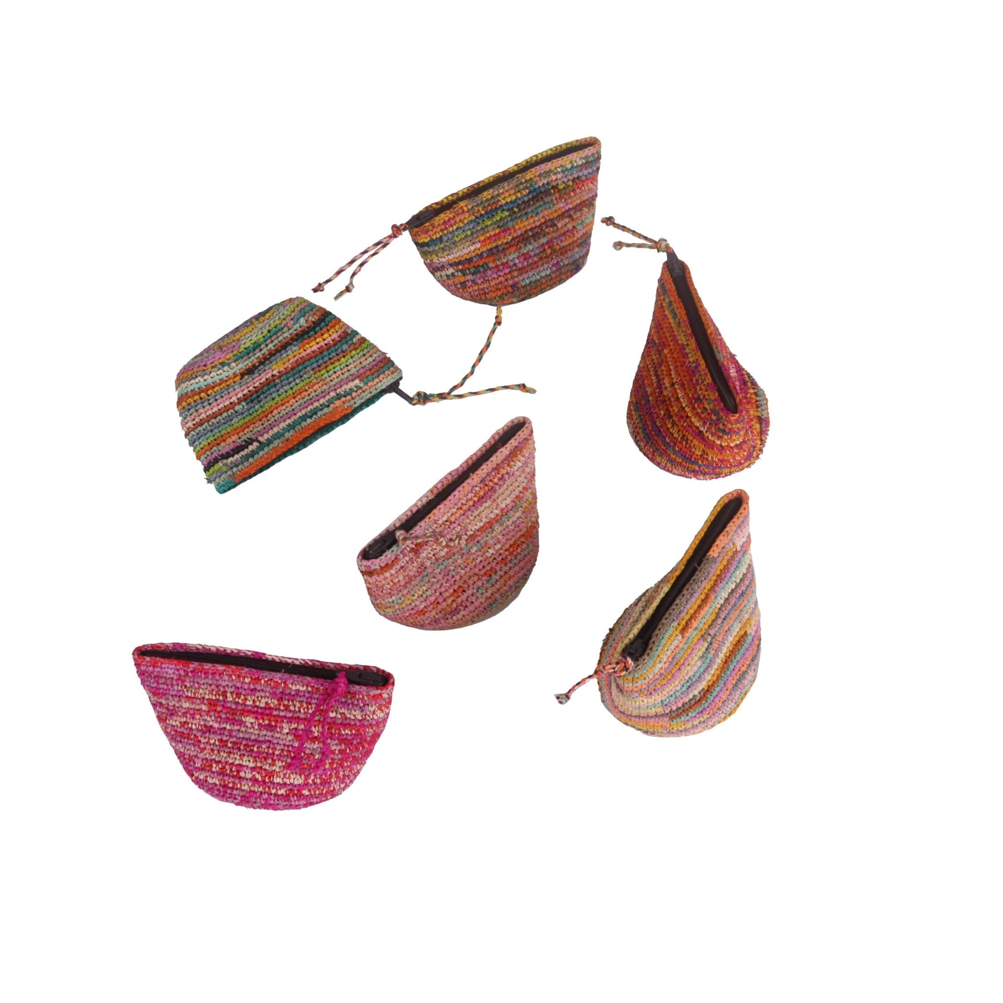 Bolsinhas em rafia FLOR - Madelana A Janela
