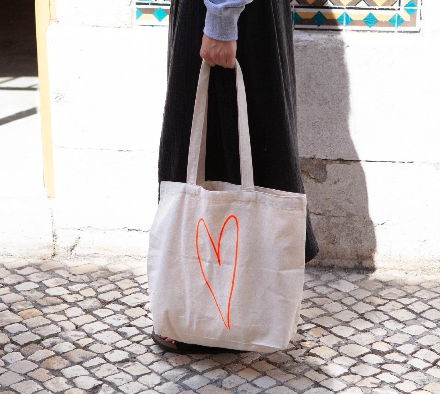Tote Bag “LovBoa” – 100% Algodão - Madelana A Janela