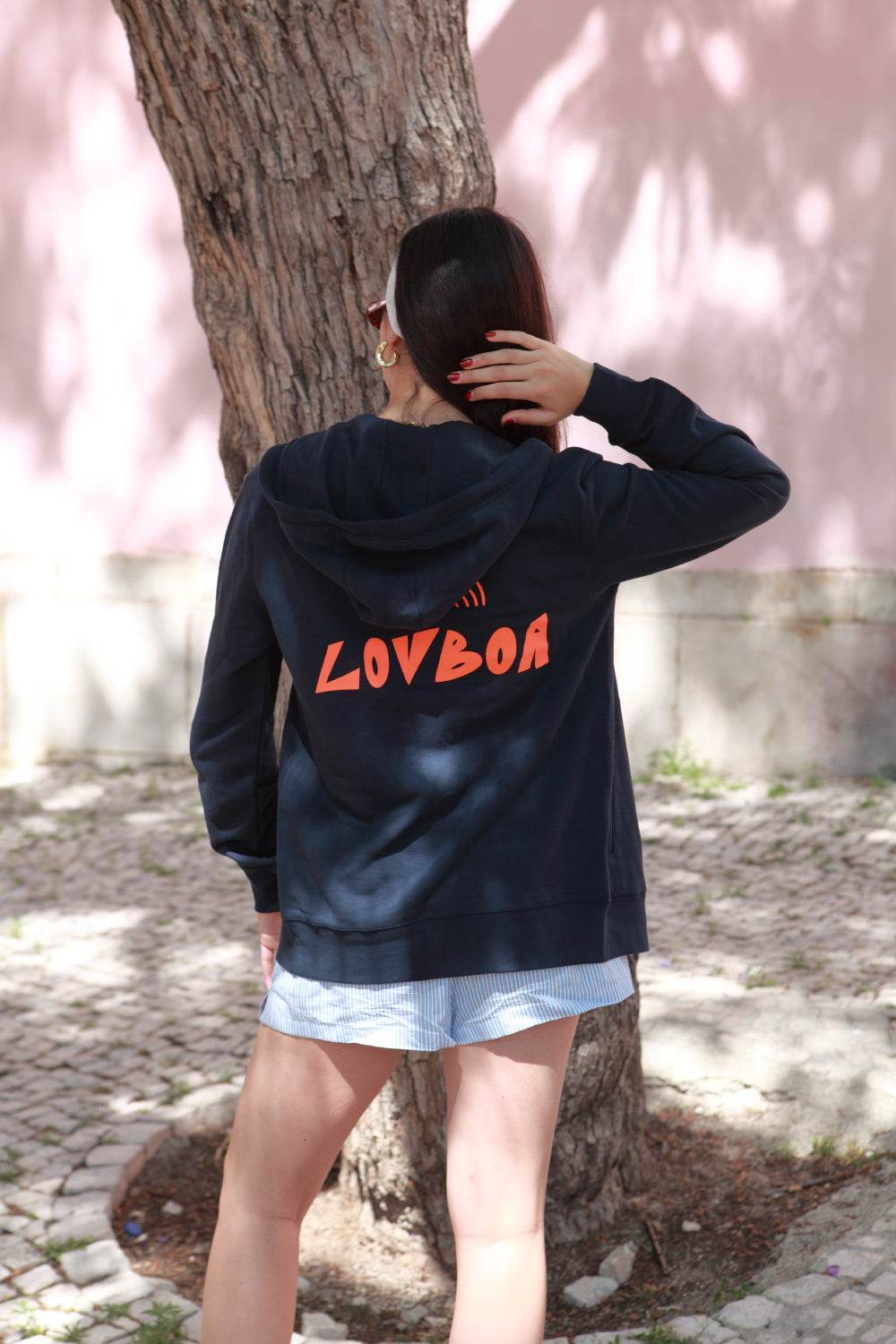 Sweat shirt com zíper LovBoa - Madelana A Janela