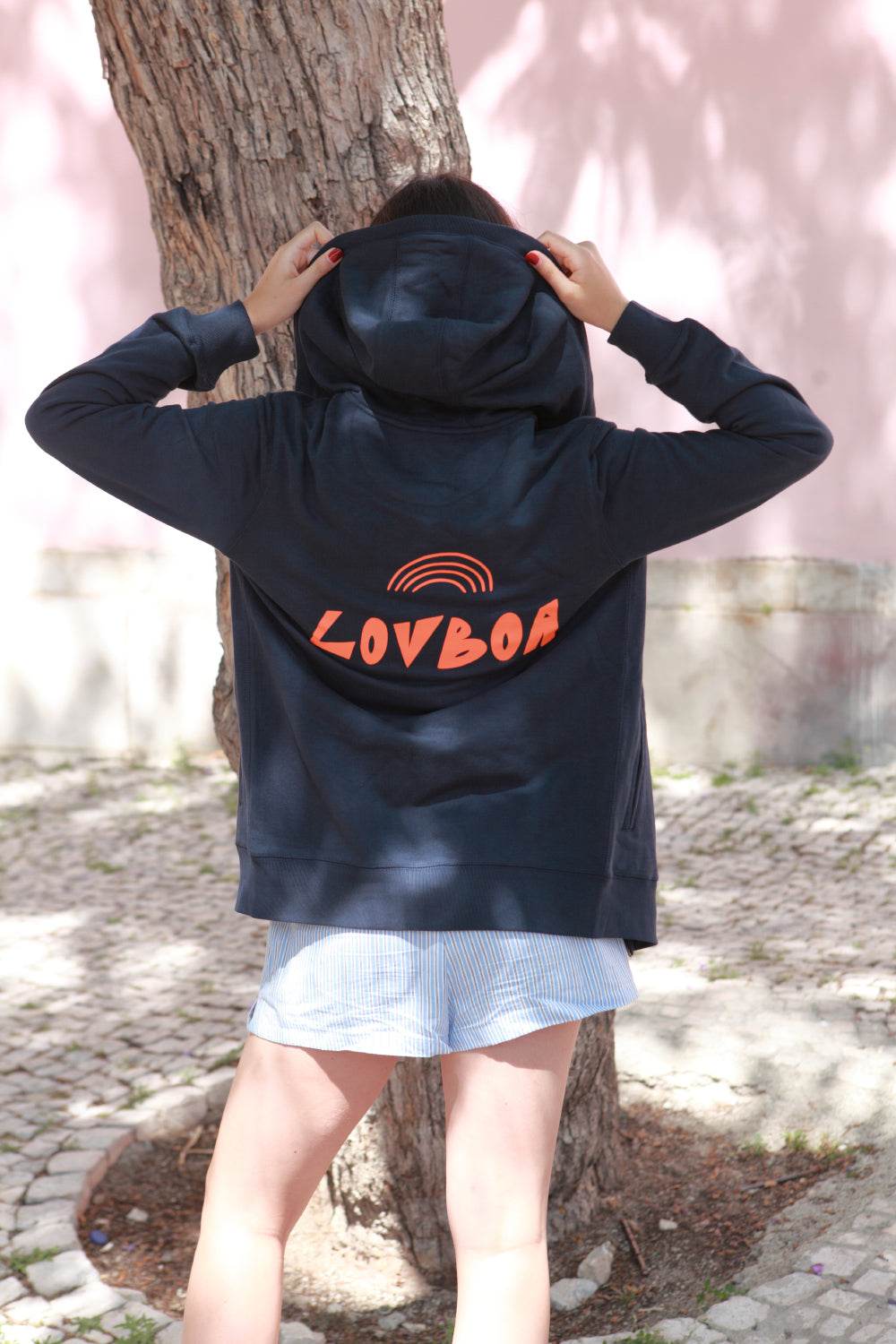 Sweat shirt com zíper LovBoa - Madelana A Janela