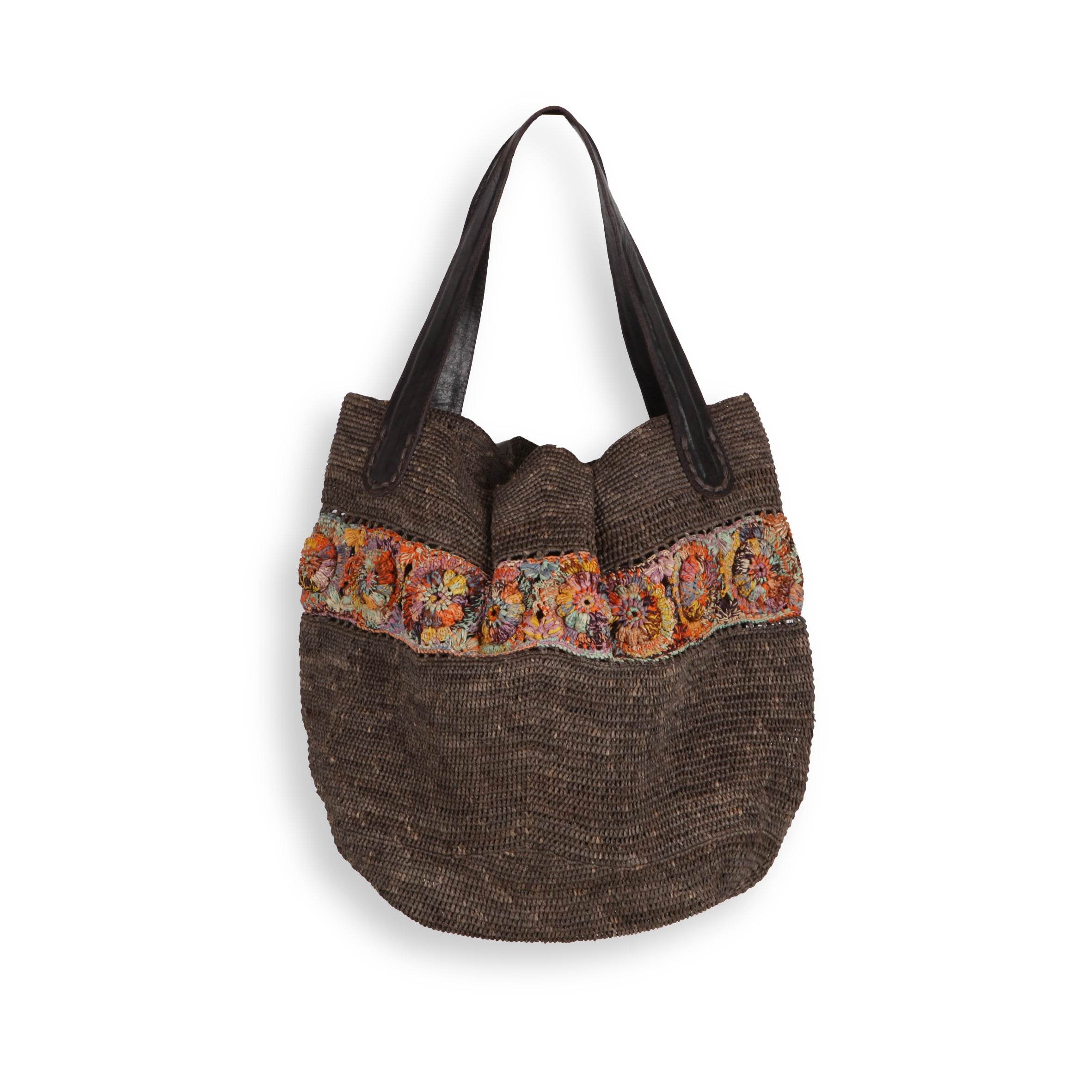 Bolsa em rafia LOUISE - Madelana A Janela