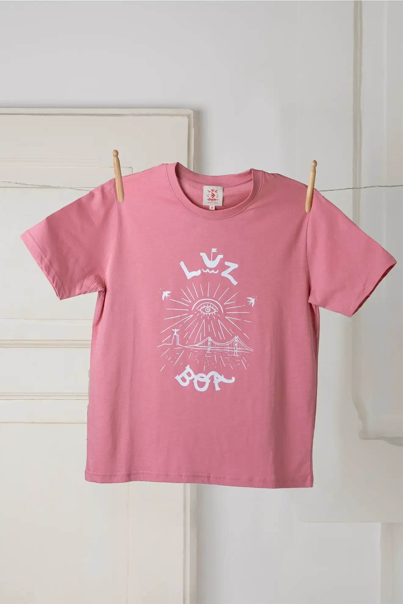 T-shirt Cidade Da Luz - Madelana A Janela