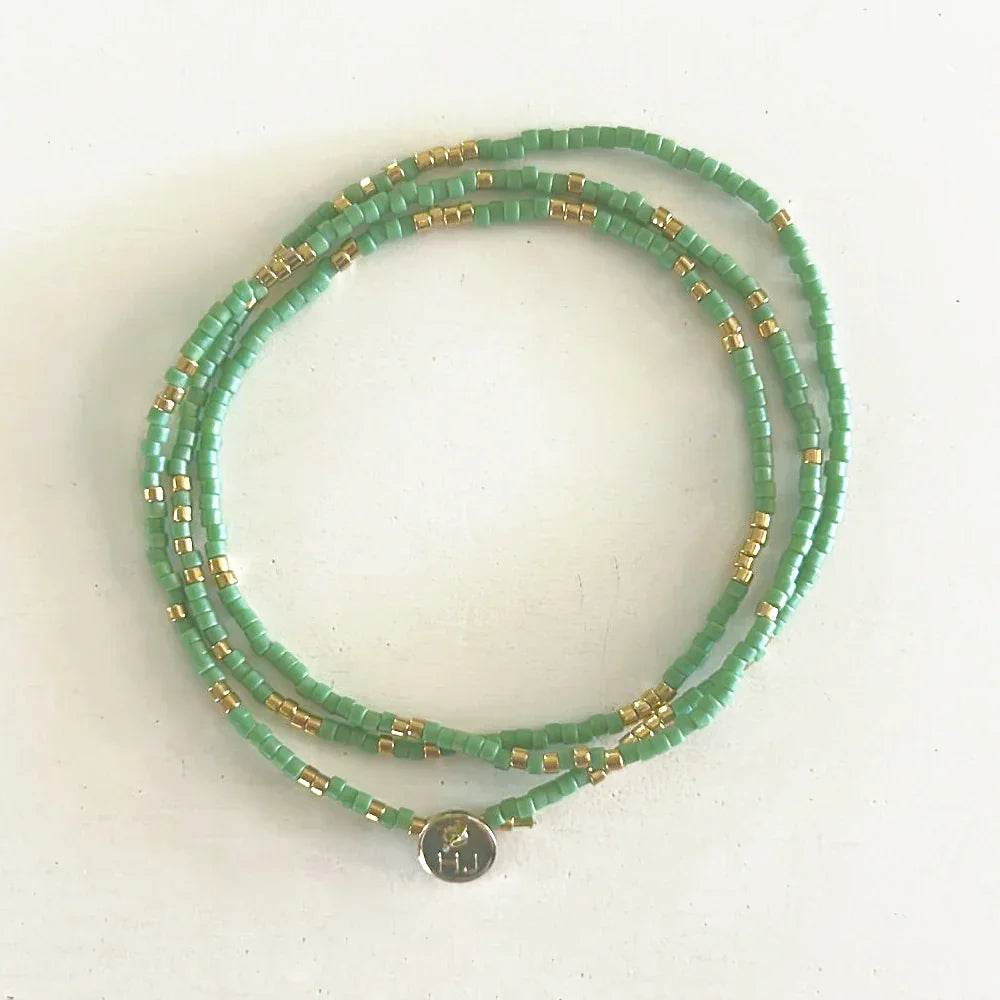 Pulseira banhada a ouro - Madelana A Janela