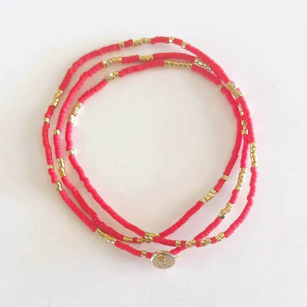 Pulseira banhada a ouro - Madelana A Janela
