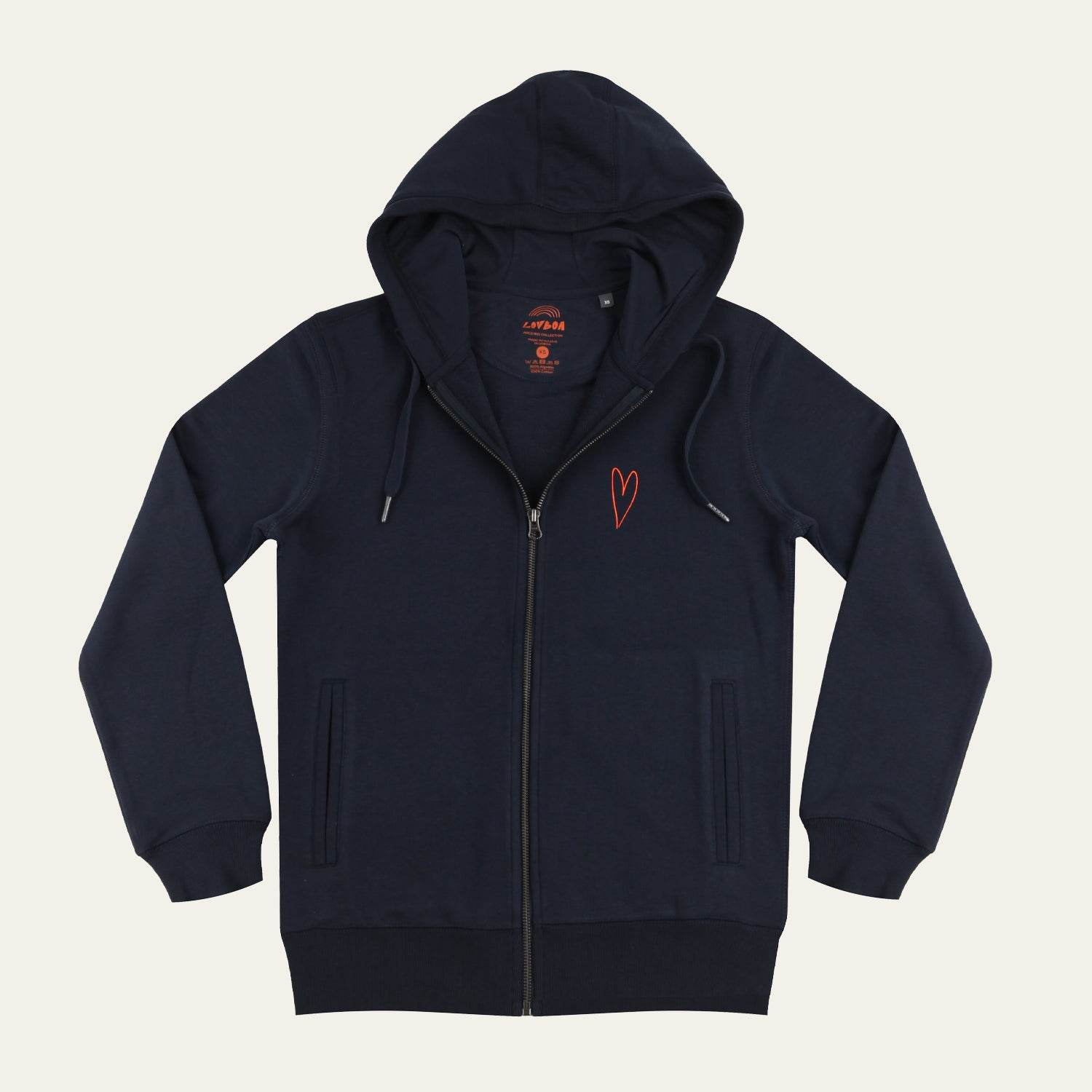 Sweat shirt com zíper LovBoa - Madelana A Janela