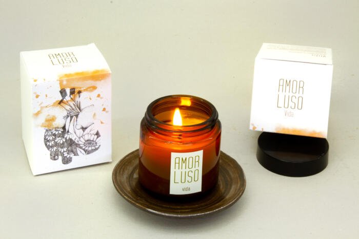 Velas aromáticas Coração do lar - 19h | 90g - Madelana A Janela