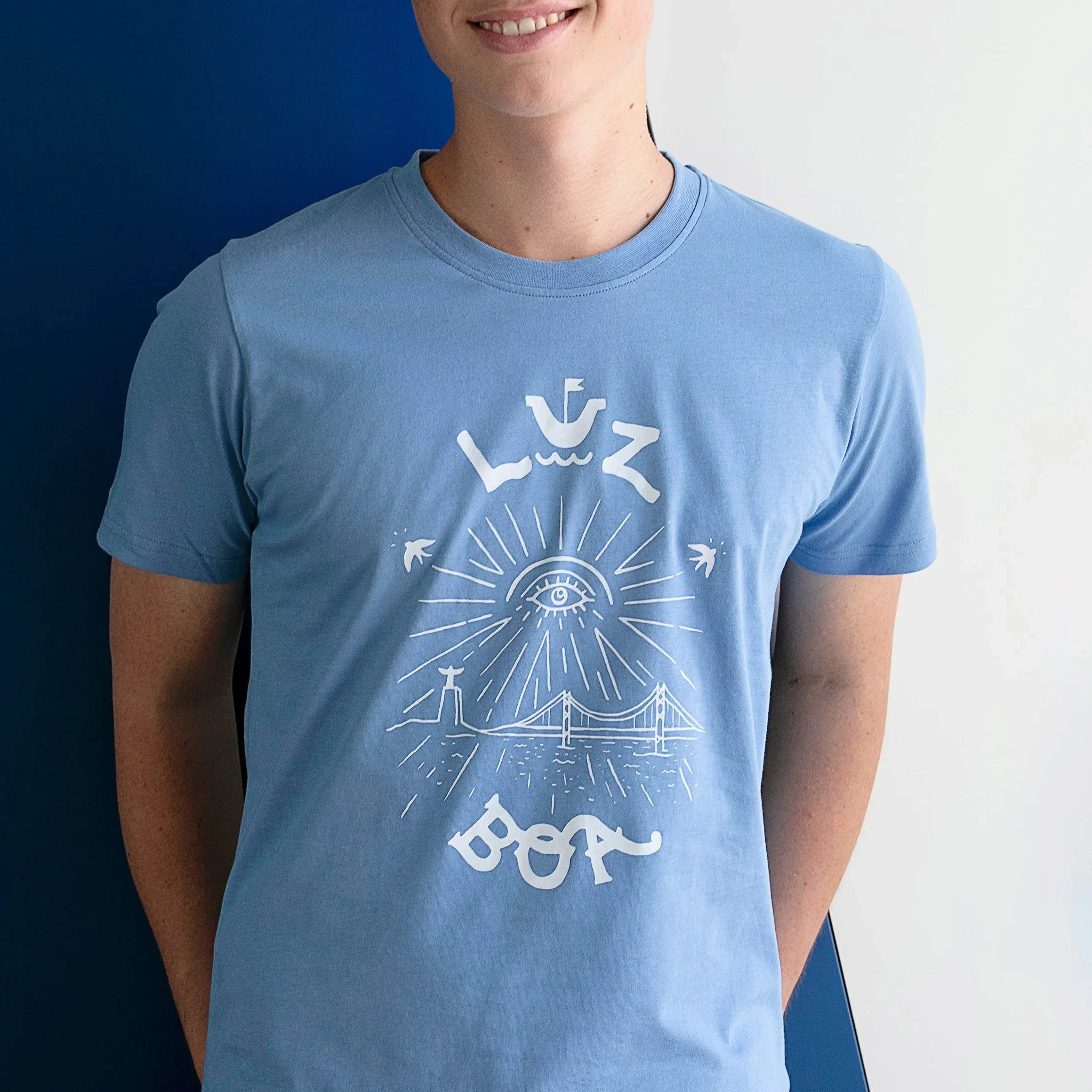 T-shirt Cidade Da Luz - Madelana A Janela