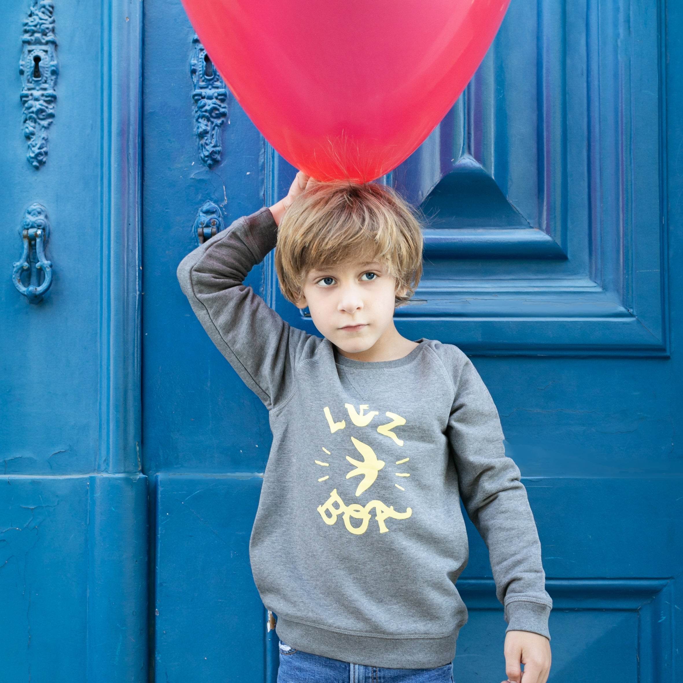 Sweatshirt Infantil “Luz Boa” - Madelana A Janela