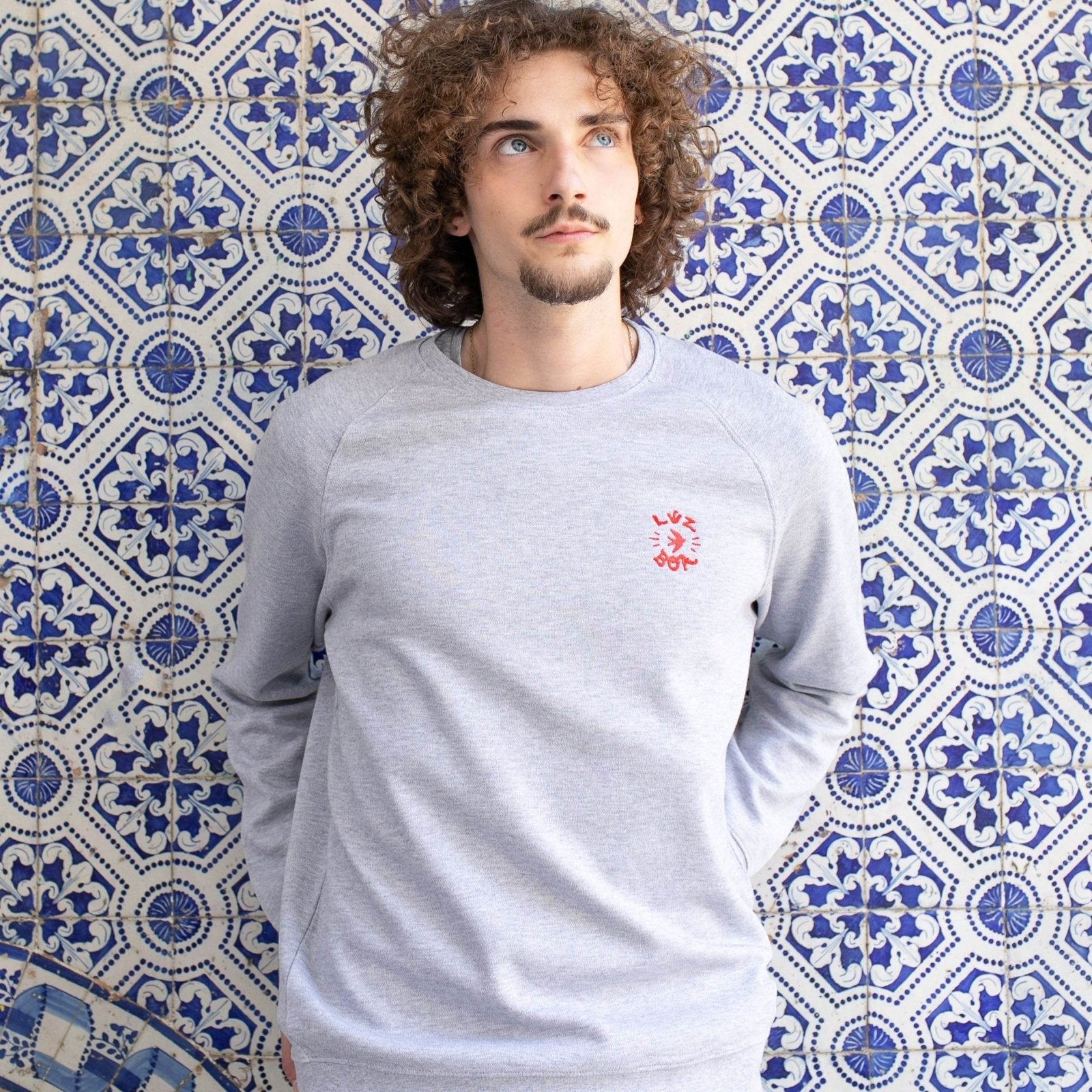 Sweatshirt Luz Boa • Andorinha bordada - Madelana A Janela