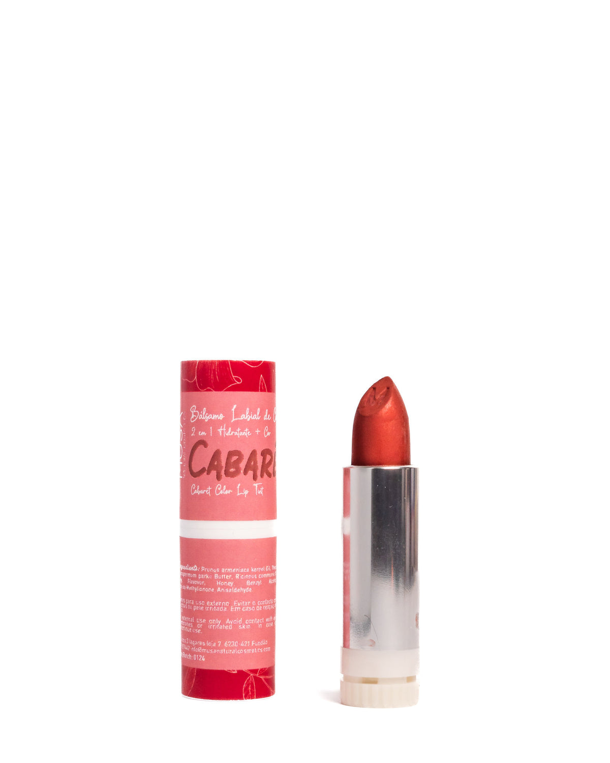 Bálsamo Labial de Cor 2 em 1 — Hidratante + Cor | Recarregável | MUSA