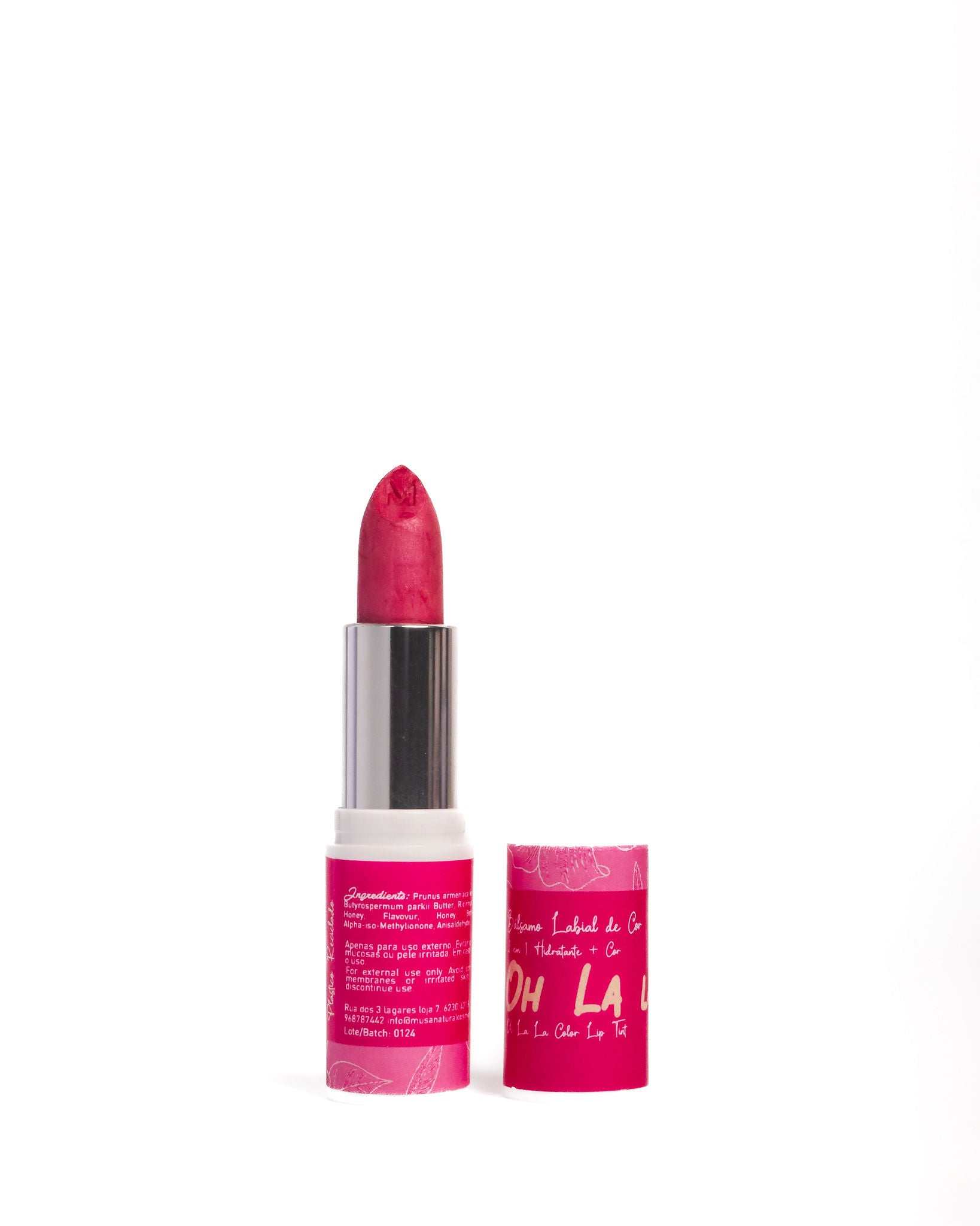 Bálsamo Labial de Cor 2 em 1 — Hidratante + Cor | Recarregável | MUSA