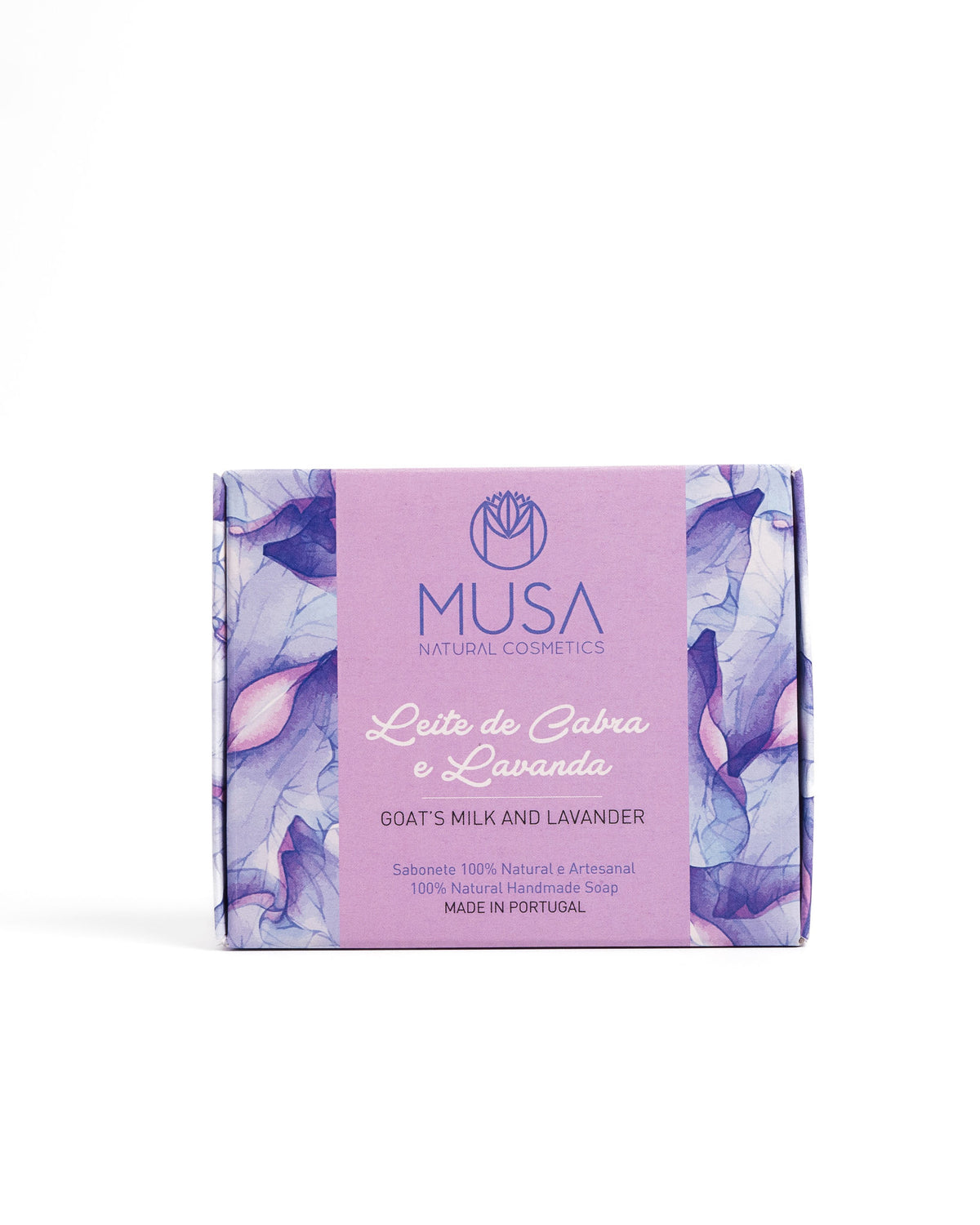 Sabonete Artesanal Leite de Cabra e Lavanda — 100% Natural | Made in Portugal | MUSA