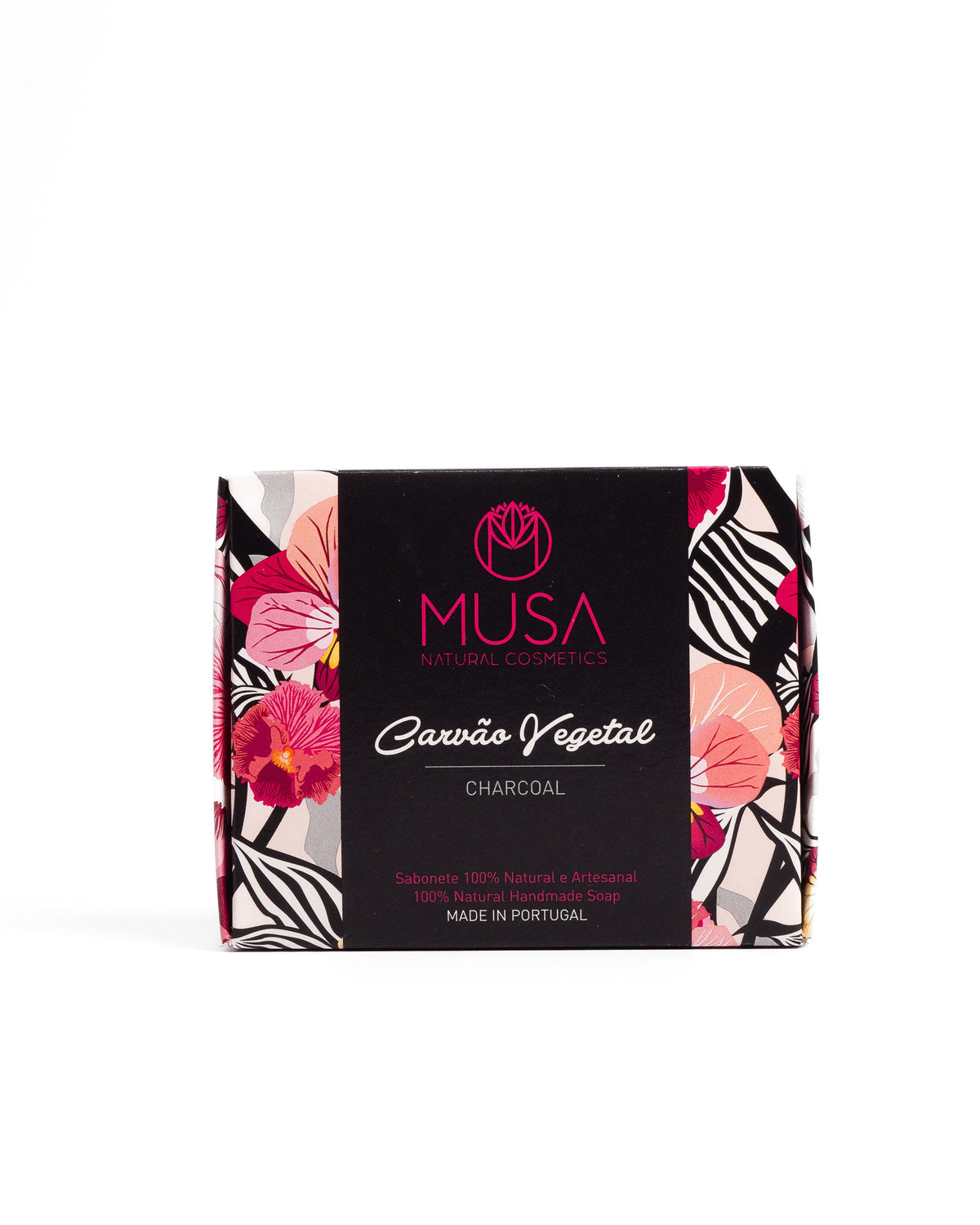 Sabonete Artesanal Carvão Vegetal — 100% Natural | Made in Portugal | MUSA