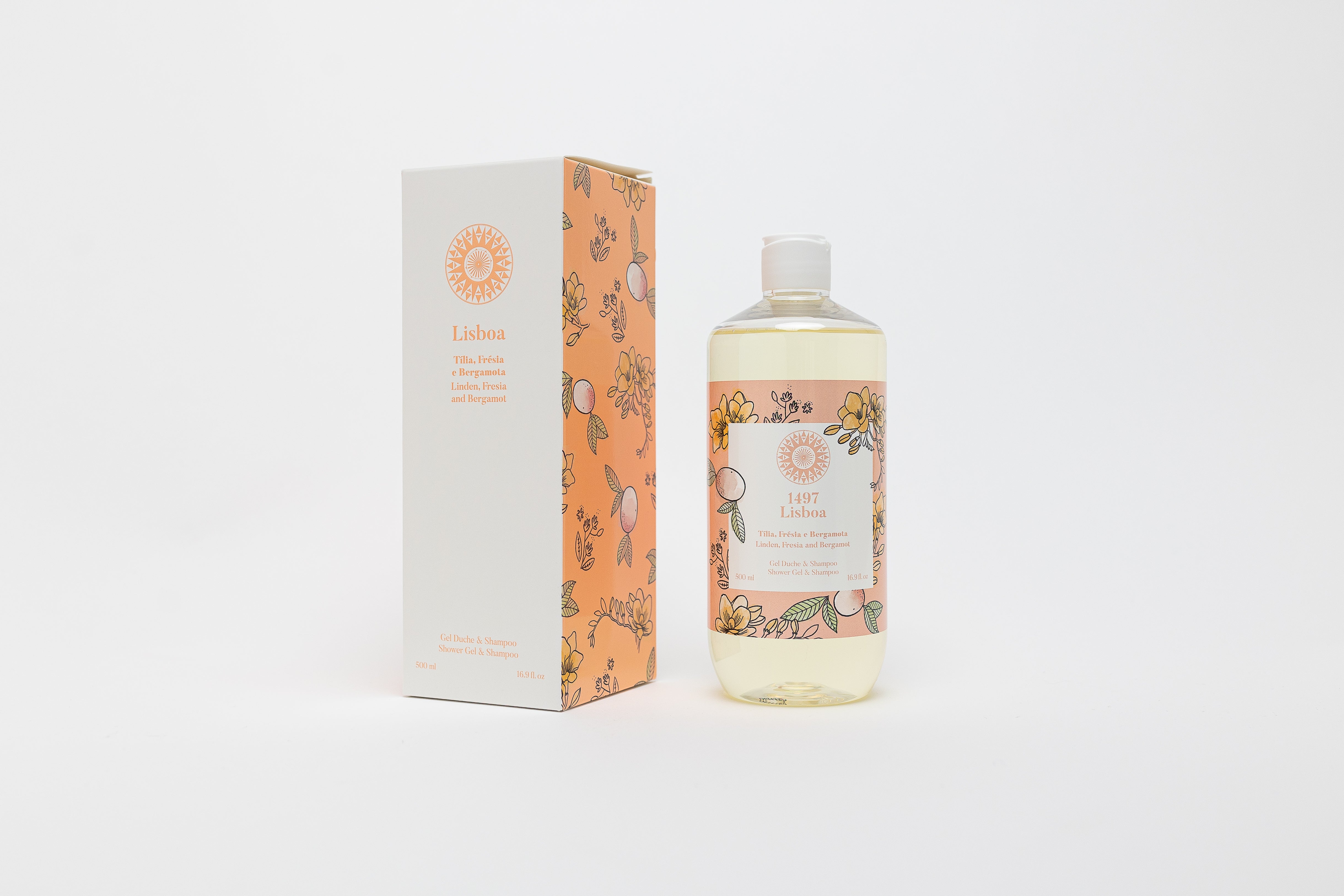 Shower Gel & Shampoo Leme | Lisboa – 1497 - 500ml