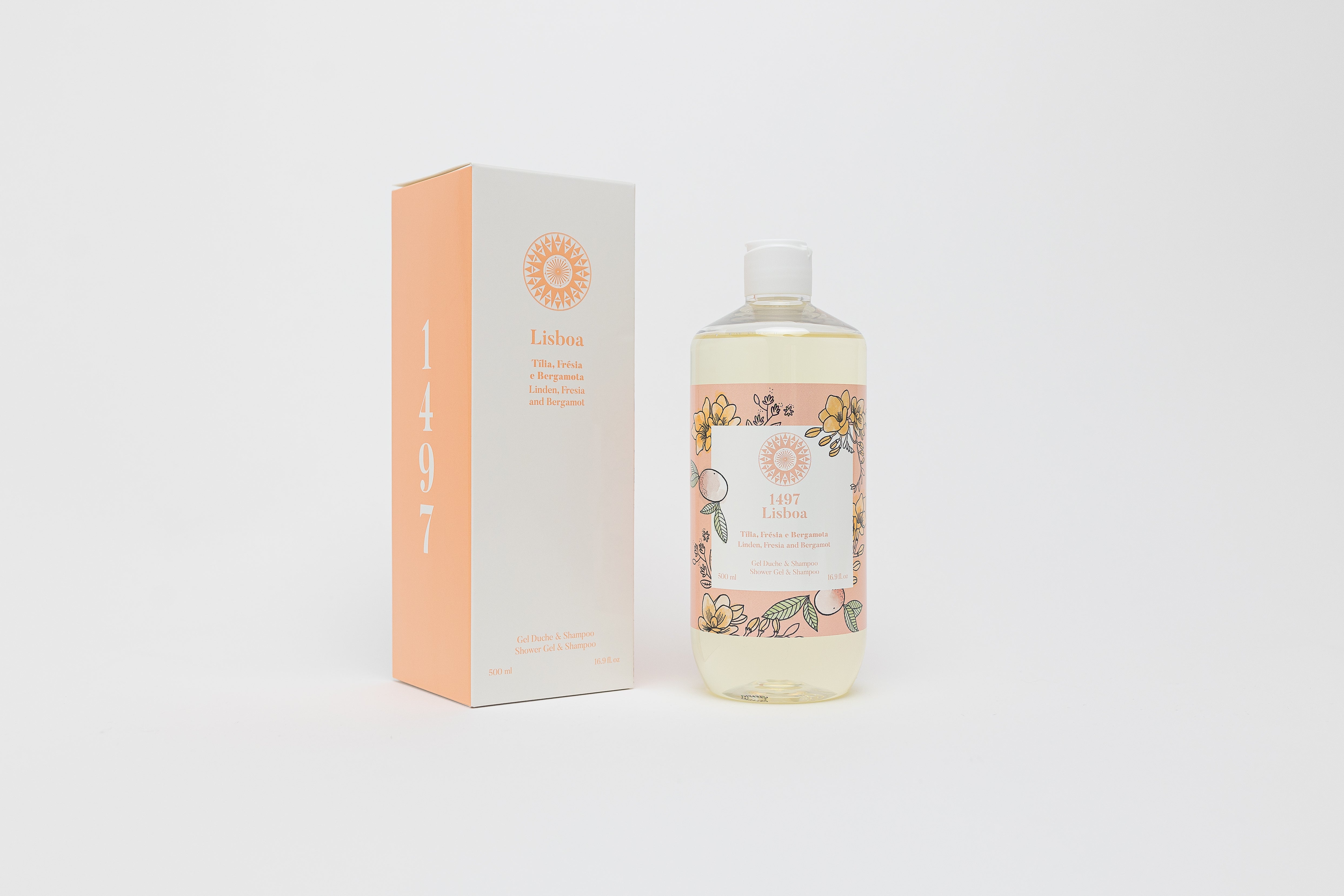 Shower Gel & Shampoo Leme | Lisboa – 1497 - 500ml
