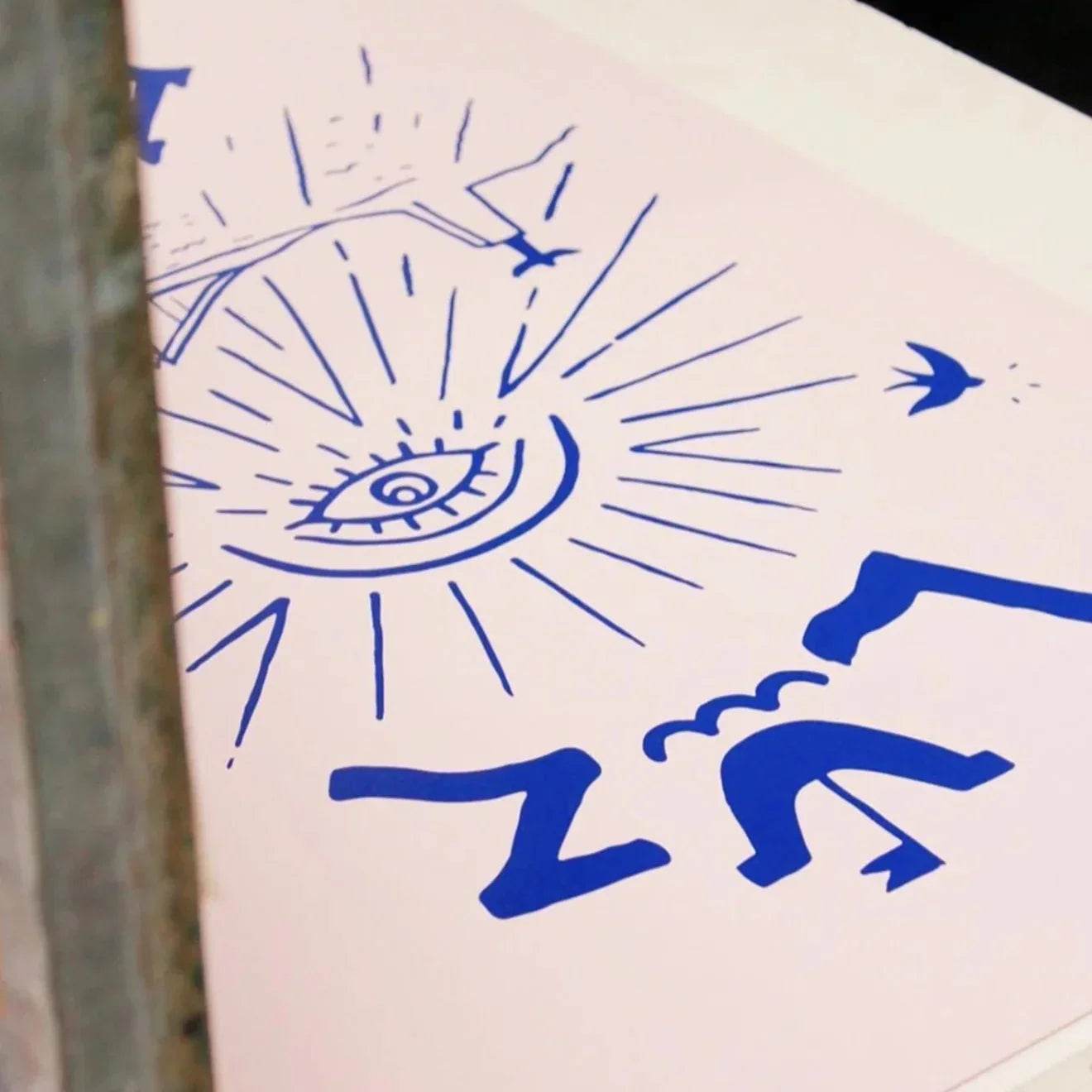 Serigrafia Luz Boa - Madelana A Janela
