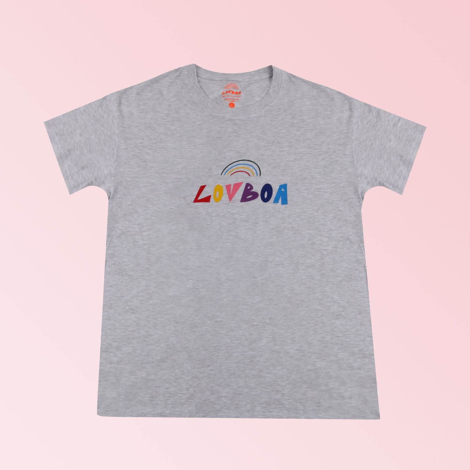 T-shirts de manga curta “LovBoa” – 100% algodão - Madelana A Janela