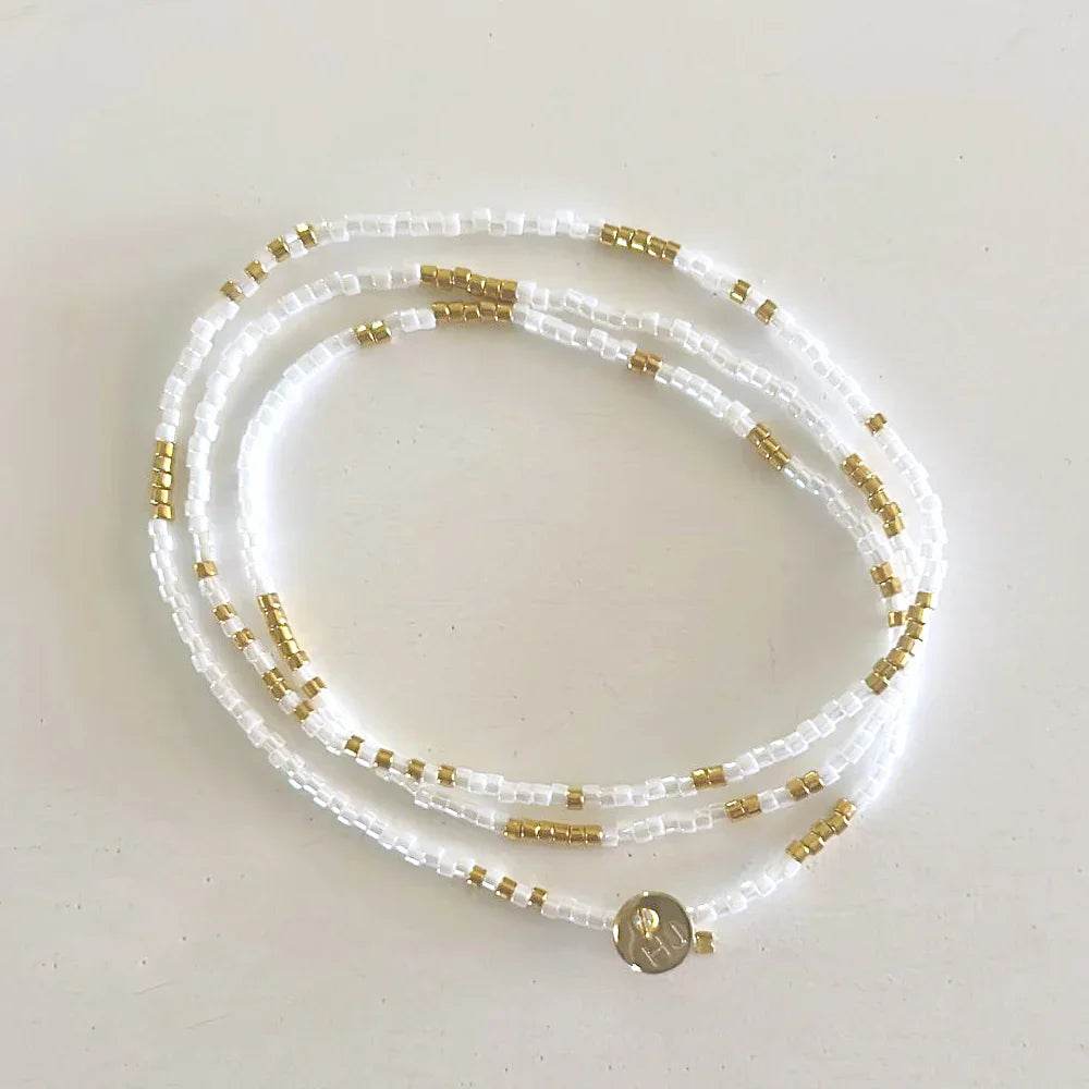 Pulseira banhada a ouro - Madelana A Janela
