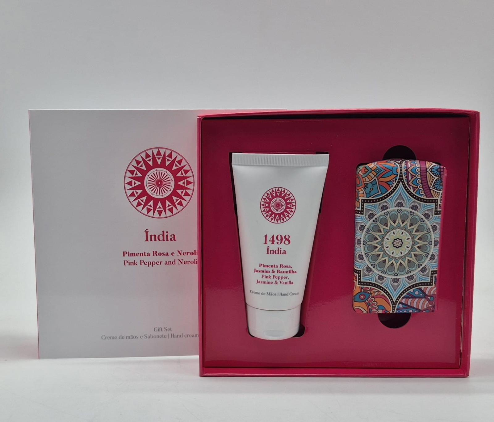 Leme | Pack Creme de Mãos e Sabonete — Índia 1498