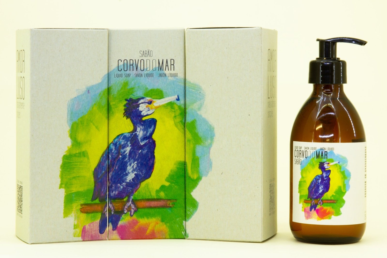 Sabão liquido 250 ml - Corvo do mar - Madelana A Janela