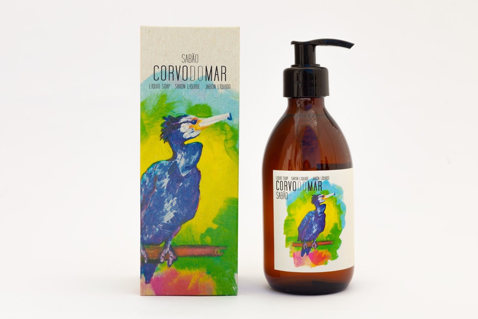 Sabão liquido 250 ml - Corvo do mar - Madelana A Janela