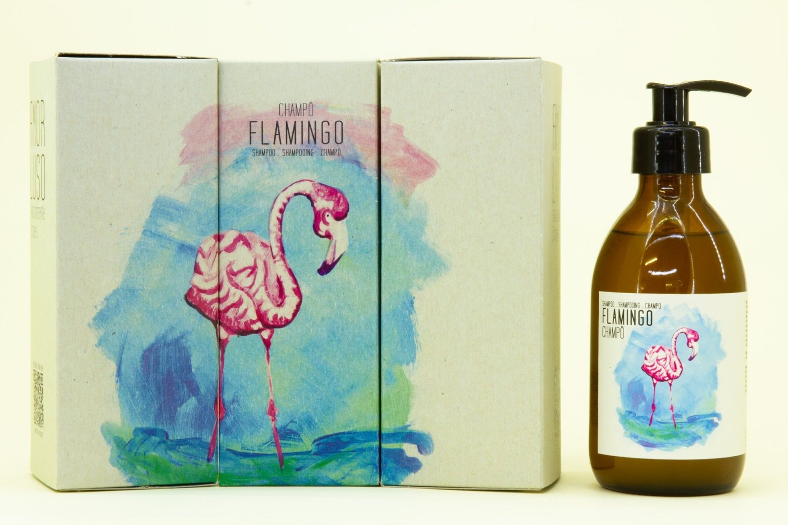 Champô liquido 250ml - Flamingo - Madelana A Janela