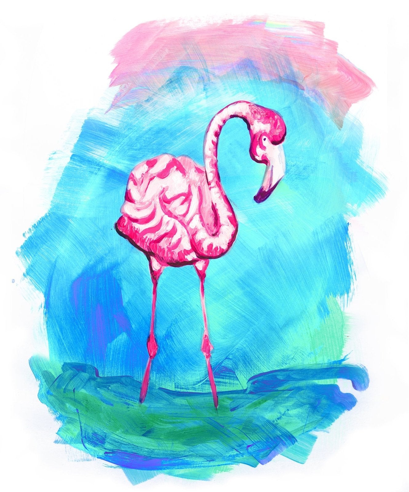 Champô liquido 250ml - Flamingo - Madelana A Janela