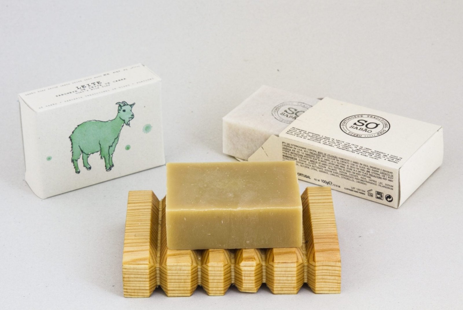 Leite - sabonete de leite de cabra - 100g - Madelana A Janela