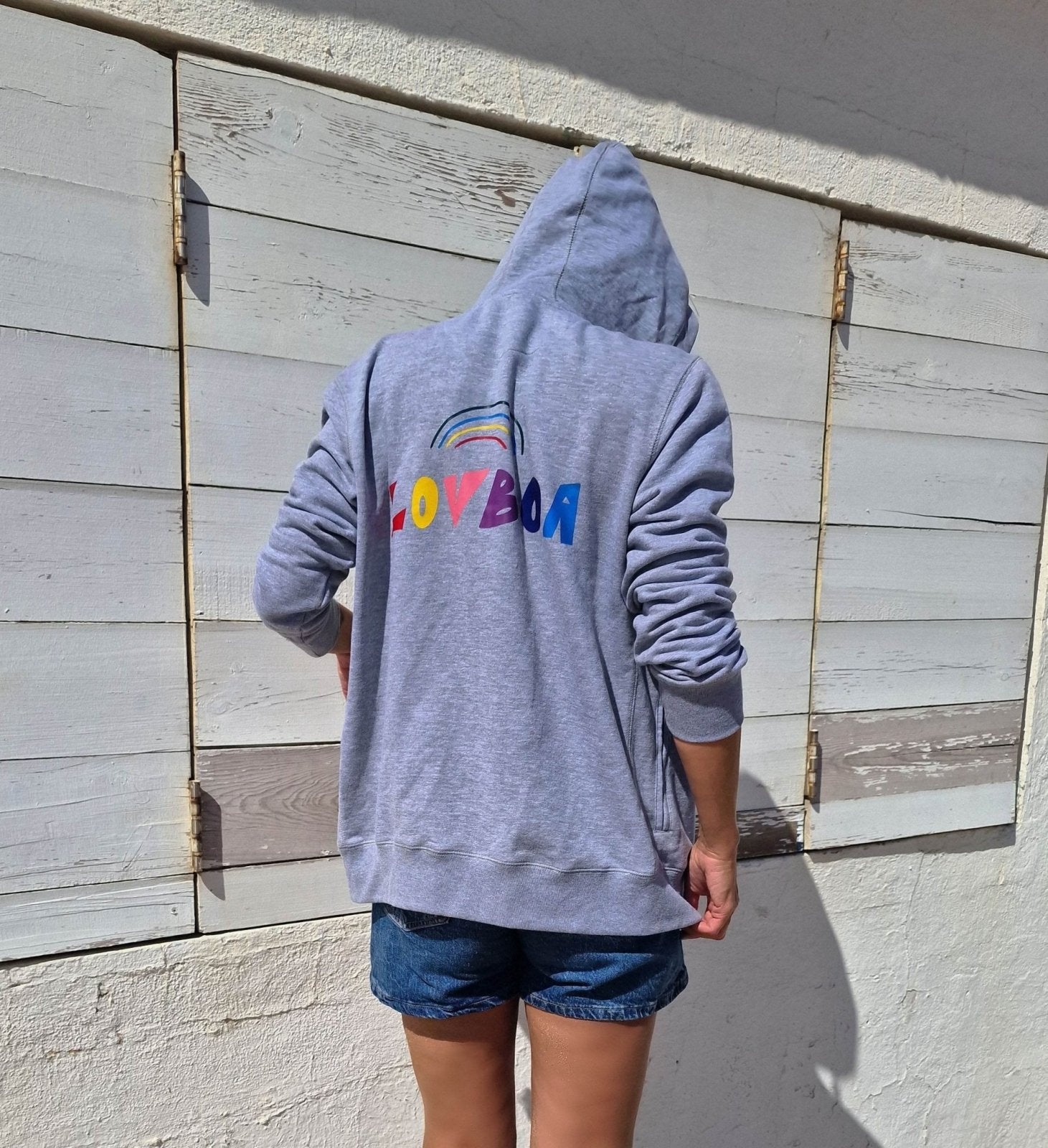 Sweat shirt com zíper LovBoa - Madelana A Janela