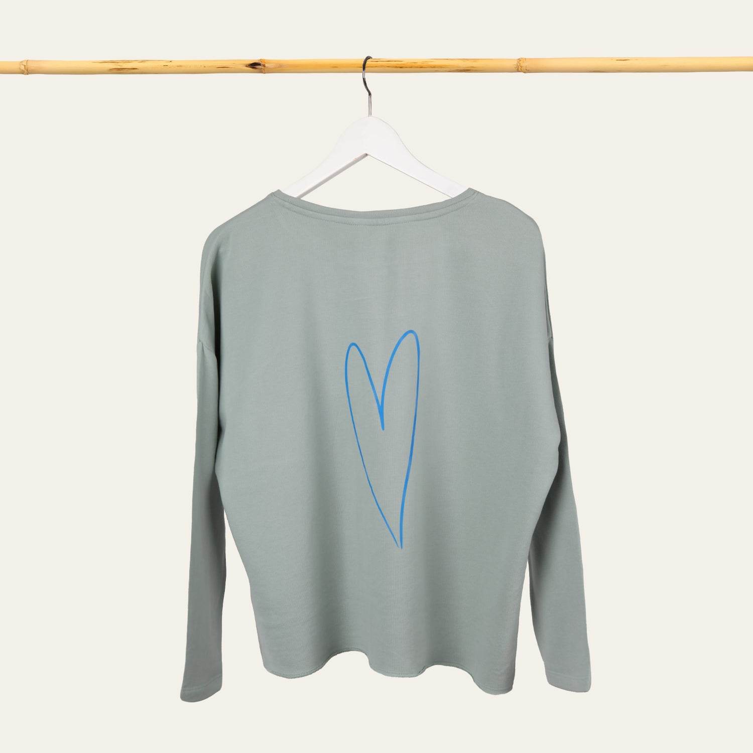 Sweatshirt “LovBoa” de corte largo - Madelana A Janela