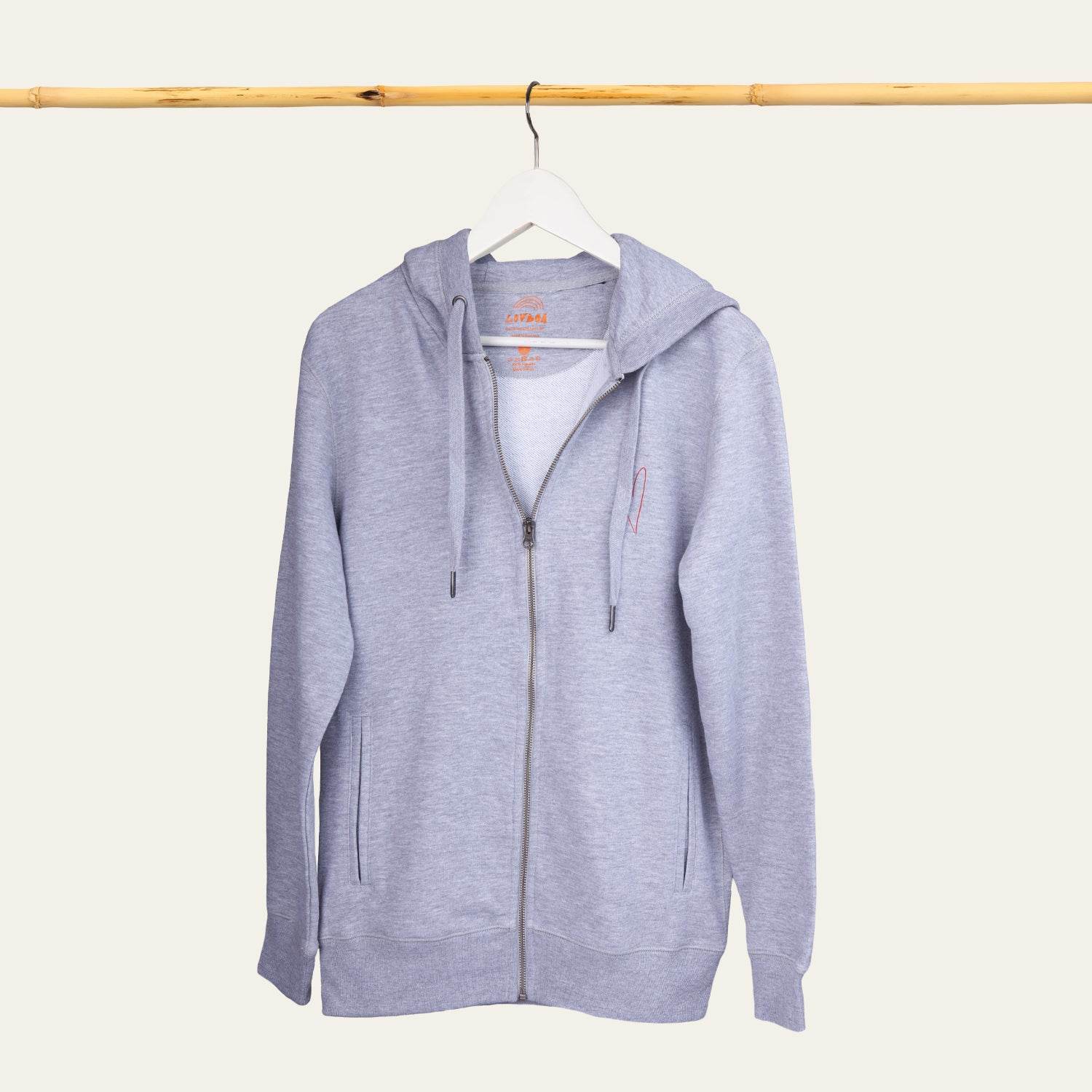 Sweat shirt com zíper LovBoa - Madelana A Janela