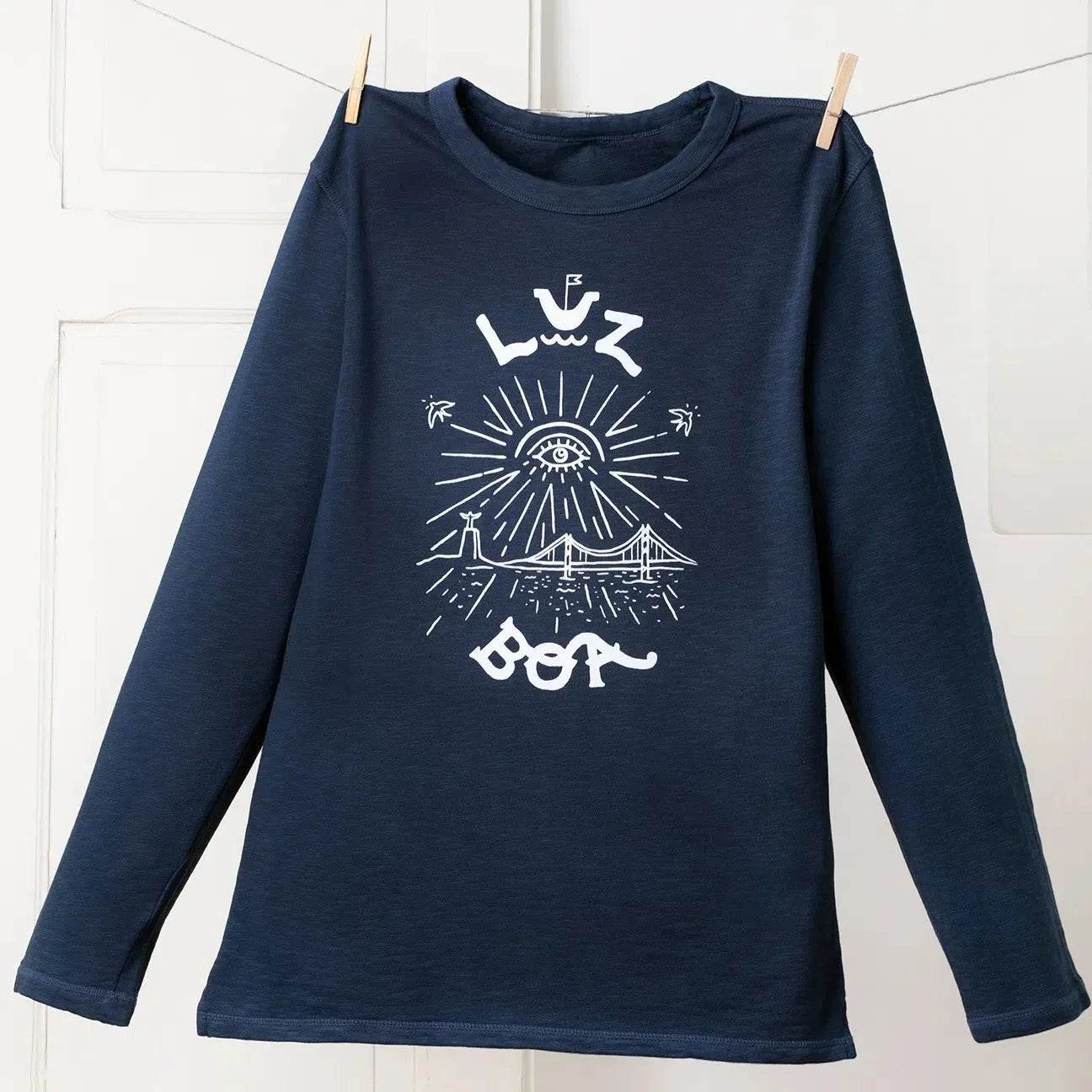 Sweat-shirt Cidade Da Luz - Madelana A Janela