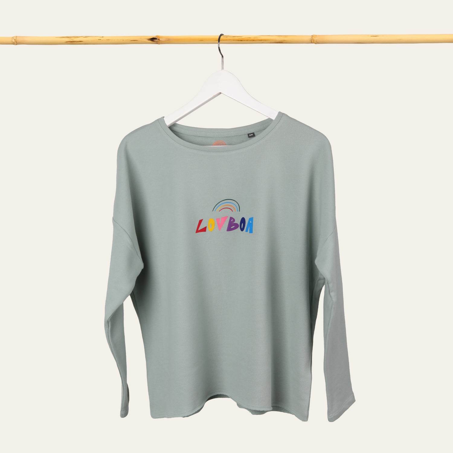 Sweatshirt “LovBoa” de corte largo - Madelana A Janela