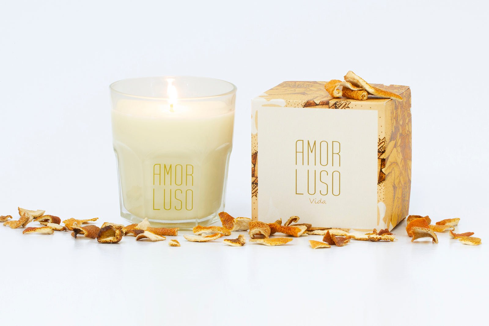 Velas aromáticas Coração do lar - 42h | 249g - Madelana A Janela